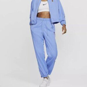 Nike Court Heritage Tennis Pants Dri-FIT Womens XL Royal Pulse Blue